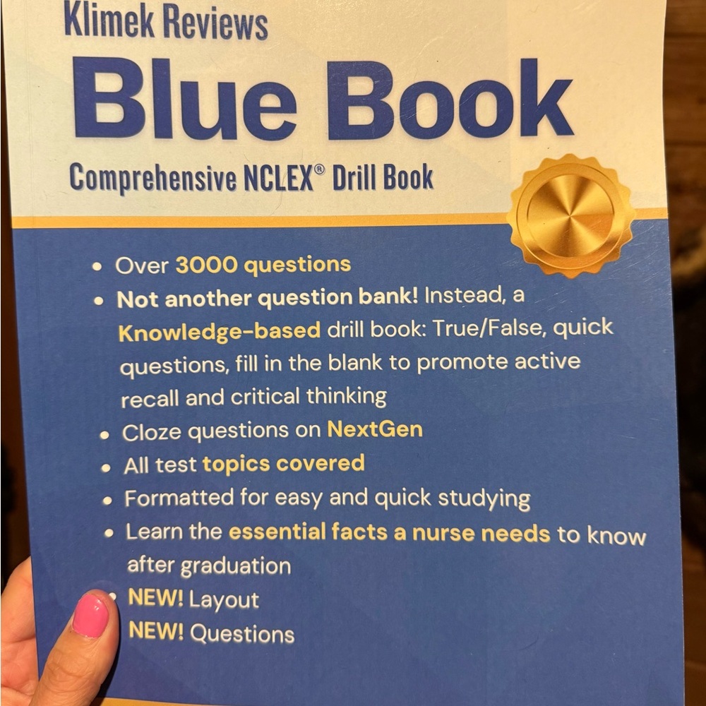 Blue Book NCLEX Drill Book